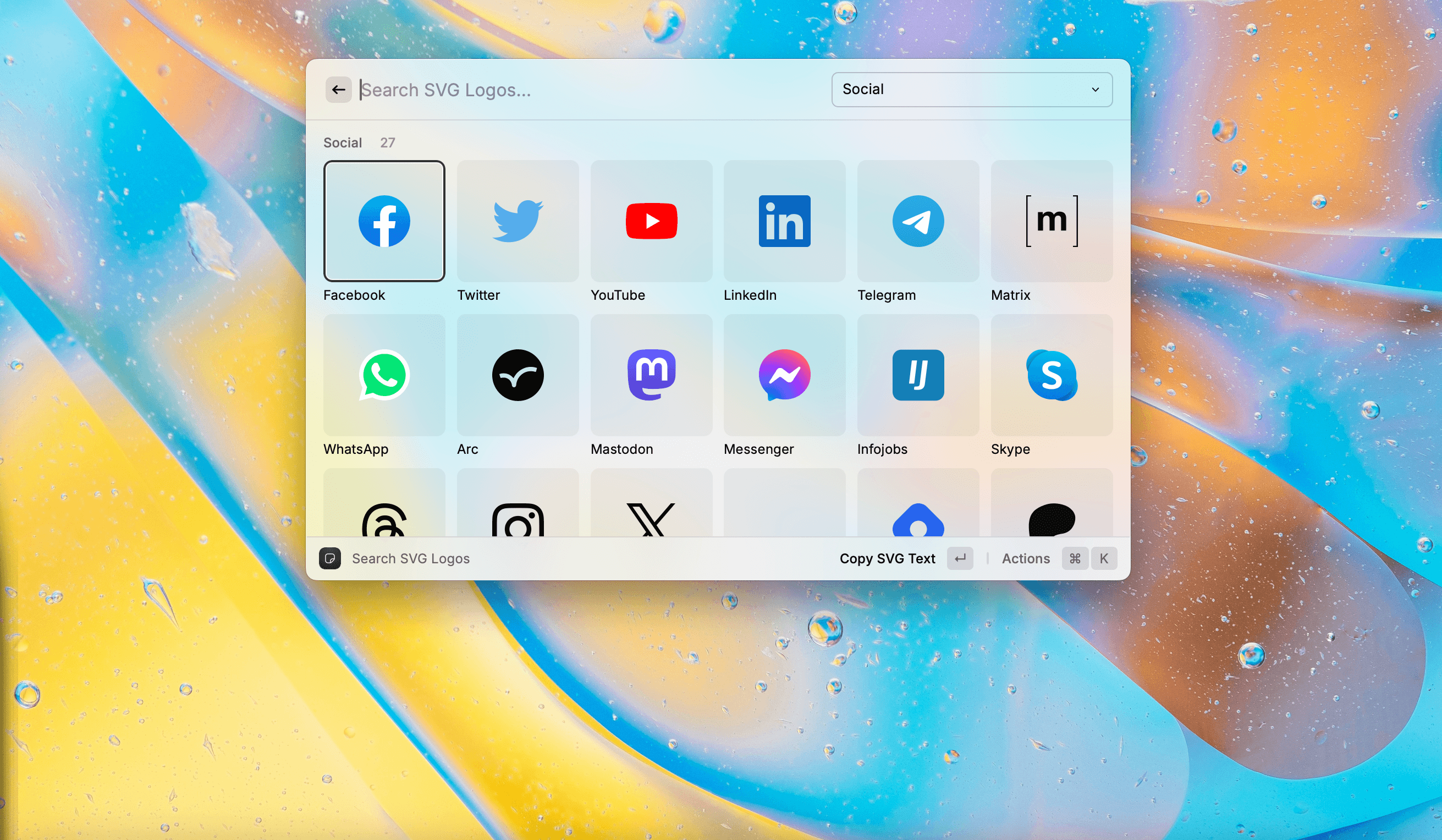 Download Brand Logo in SVG quickly