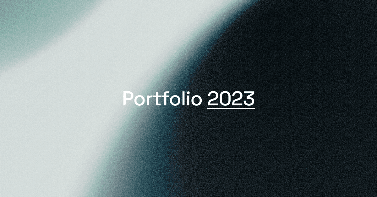 Portfolio Day 2023