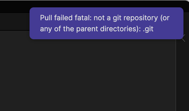 Obsidian Git doesn't instruct where the errror goes, it will display clearly in Github for Desktop.